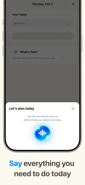 What's Next - Plan Today screenshot 2
