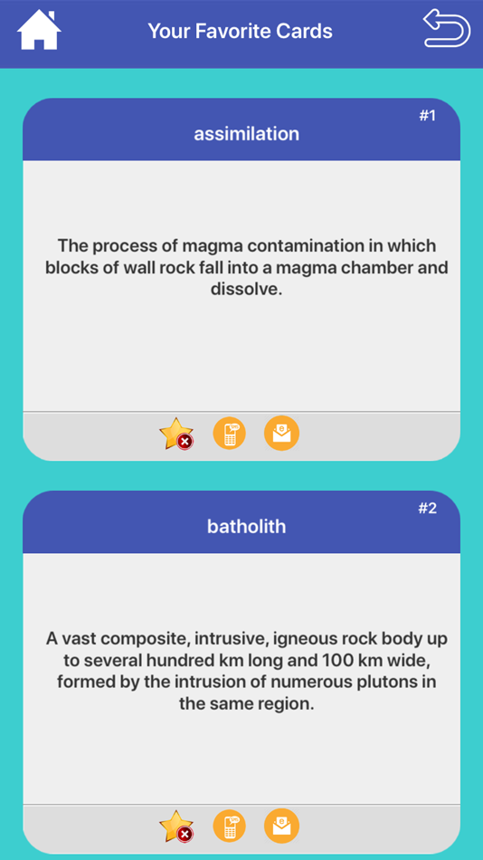 #10. The Earth Science Flashcards (iOS) Bởi: Hasan Cakir