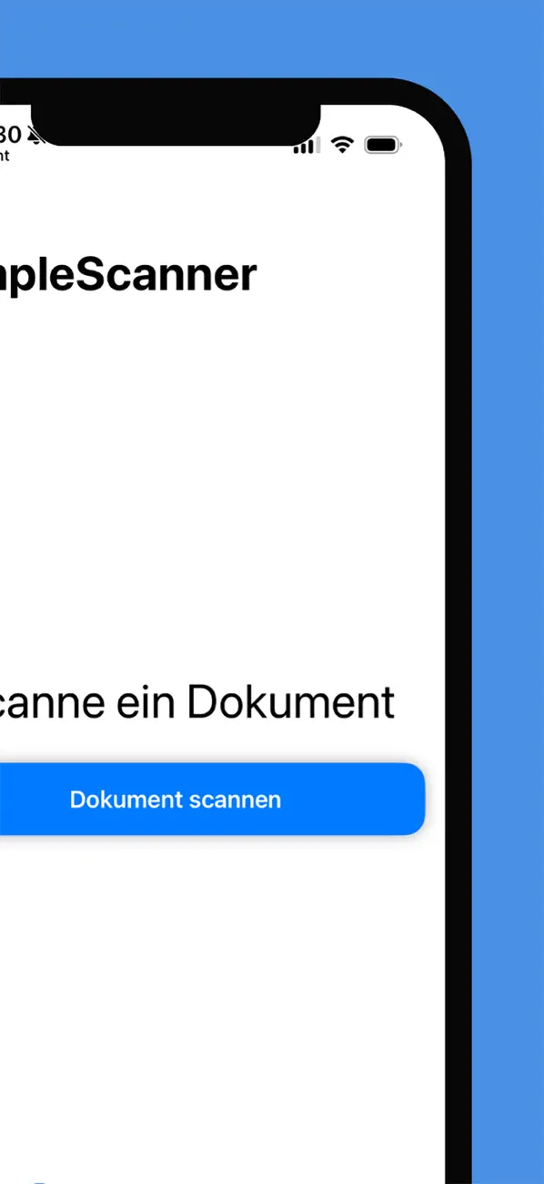 Screenshot #1 pour Simple Scan