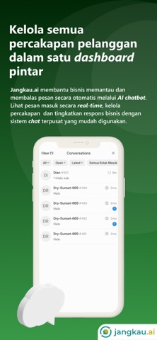 Jangkau CS Admin App screenshot