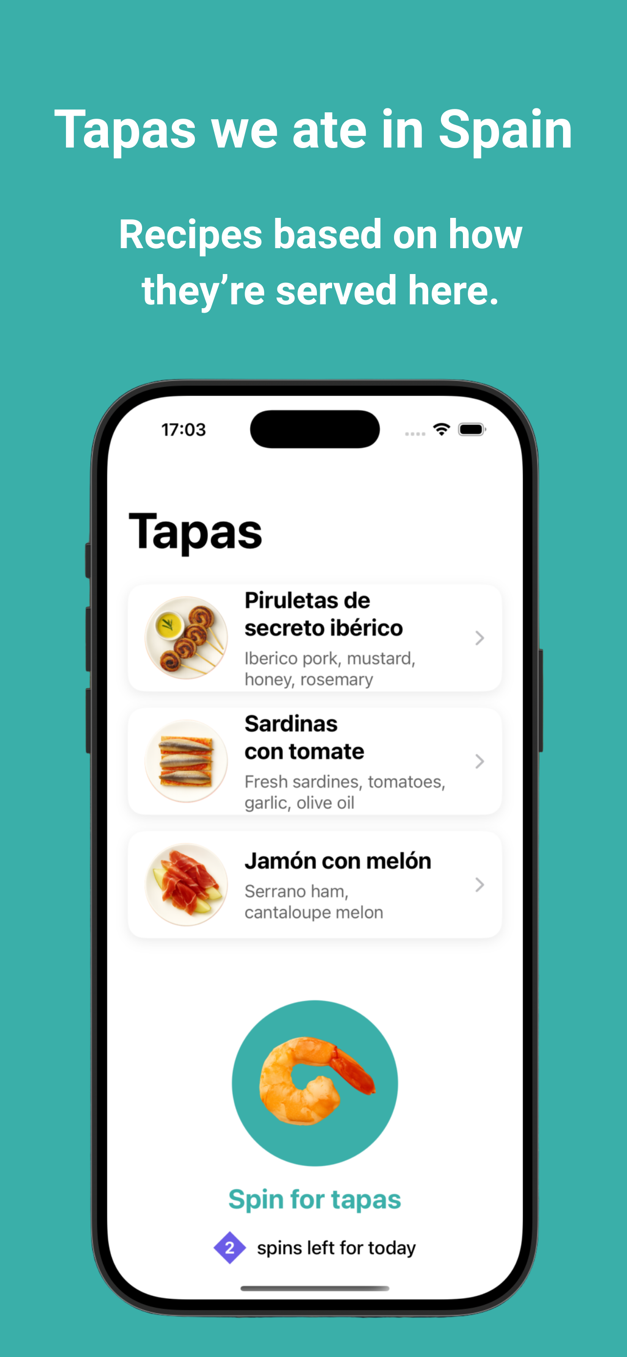 Tapas Spinner screenshot 7
