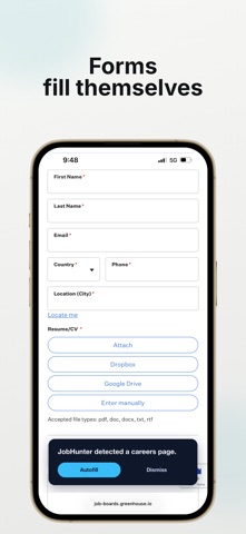 JobHunter: Apply Lock Screenshot 5 of 7