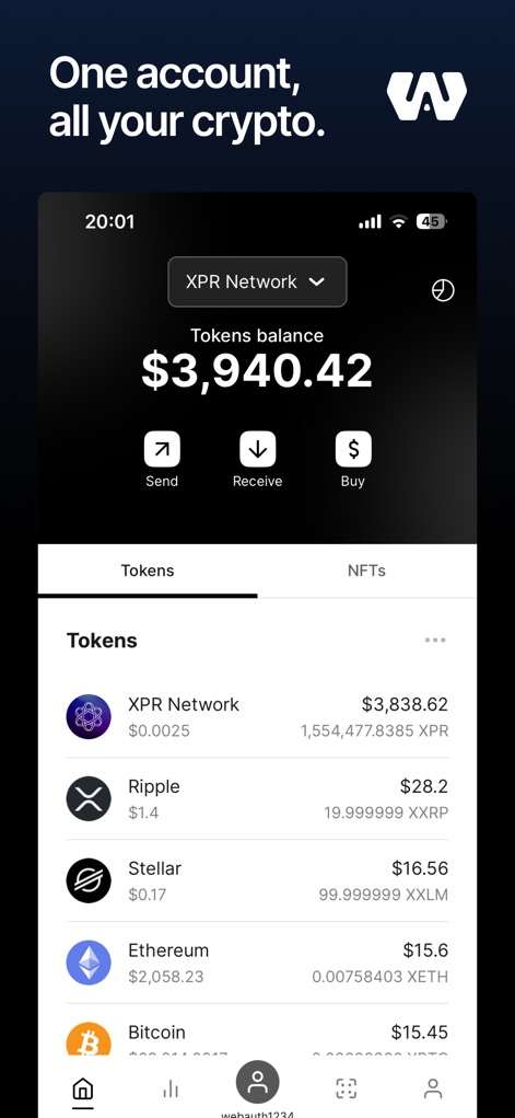 WebAuth: Self-Custody Wallet - Finance App | MWM
