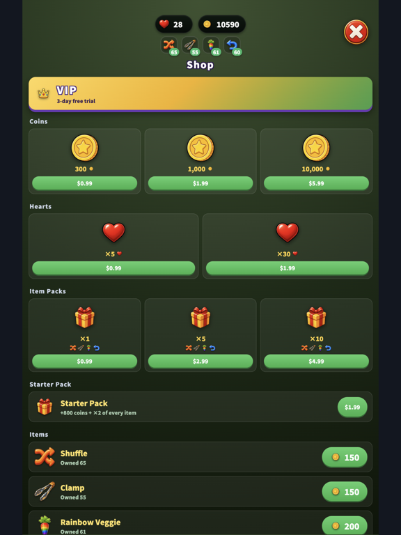Tasty Farm: Match 3 Cooking iPad screenshot