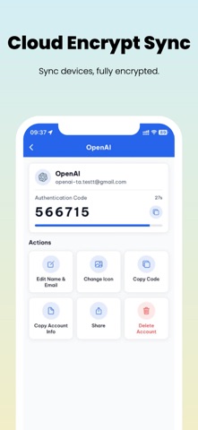 Auth Sync: Safe & Secure 2FA screenshot