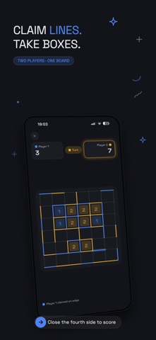 Dots and Boxes: Grid Online screenshot 1