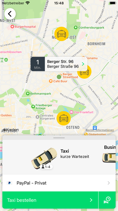Taxi Deutschland Screenshot