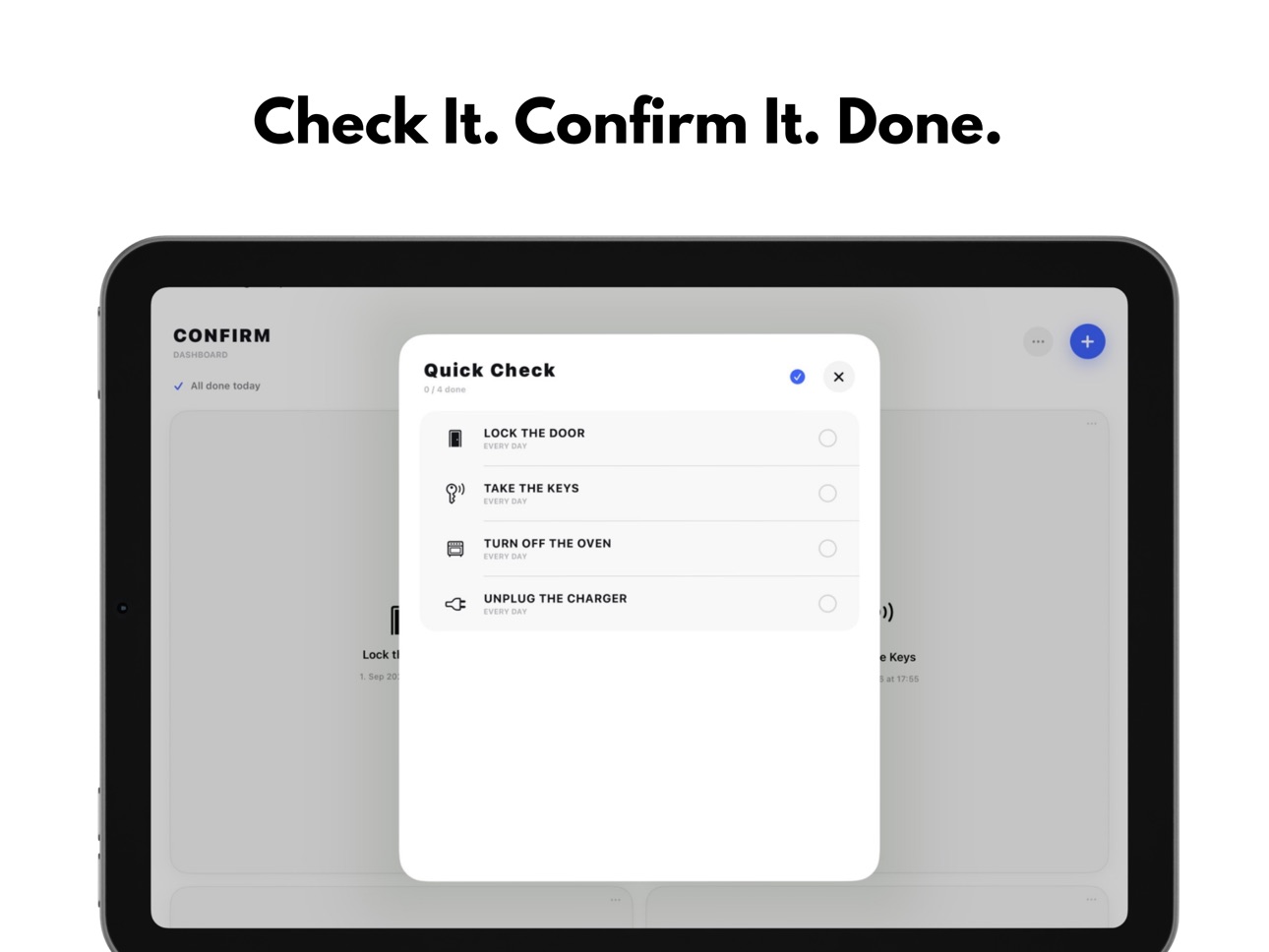 Screenshot 9 of CONFIRM - Safety Check