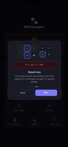 MathSweeper screenshot