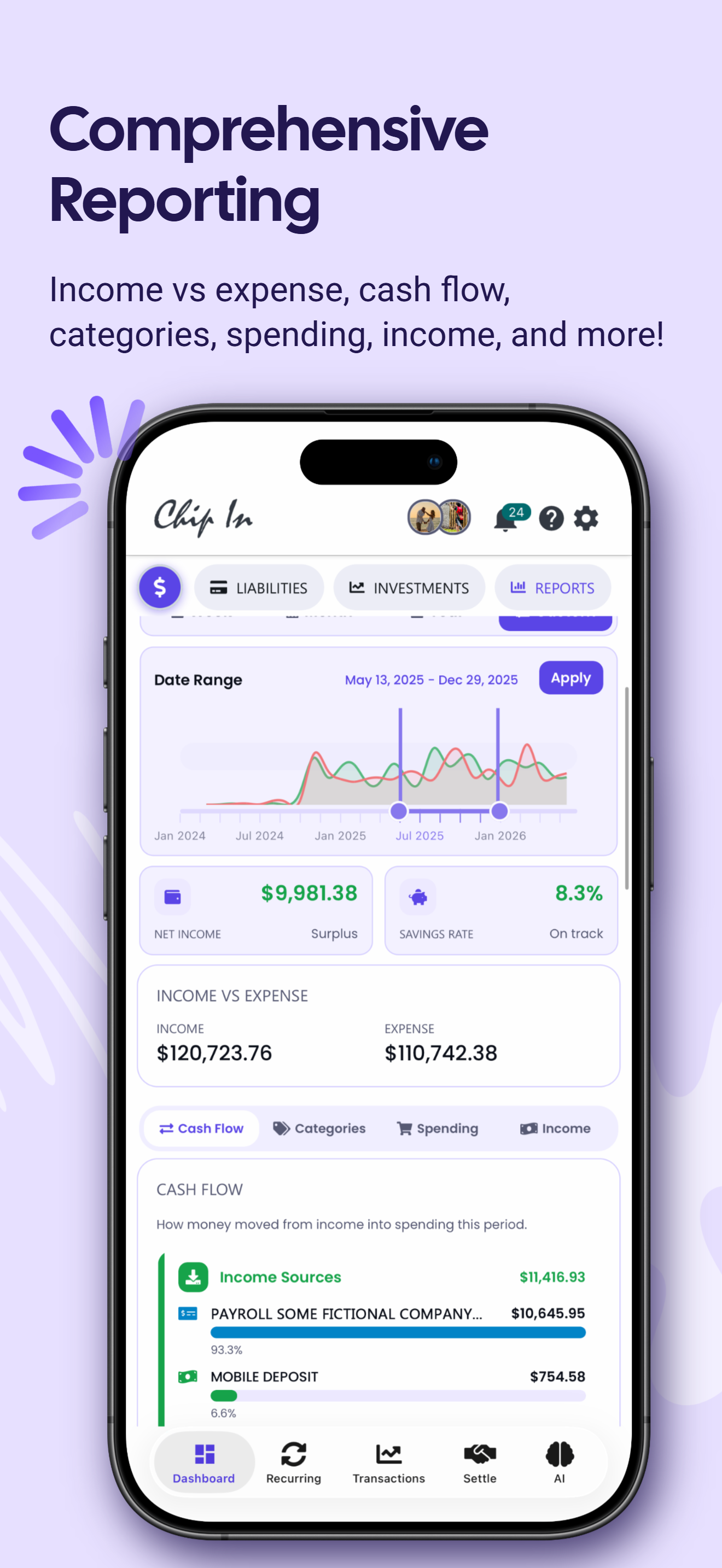 Chip In - Couples Finances