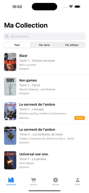 MesBD screenshot 1
