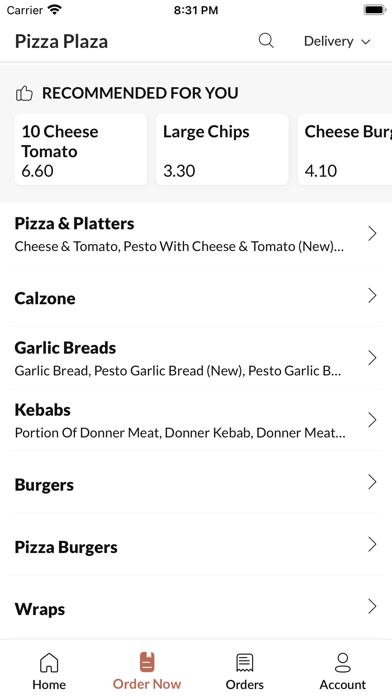 Pizza Plaza Cleethorpes Screenshot