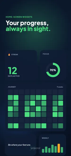 Stop Doomscrolling: Unscrol screenshot 3