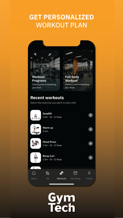 GymTech Screenshot