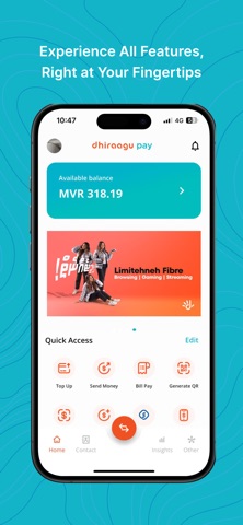 DhiraaguPay App Store preview screenshot 1