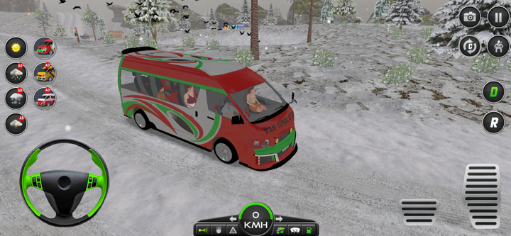 Dubai Van Simulator Games 3D screenshot 6