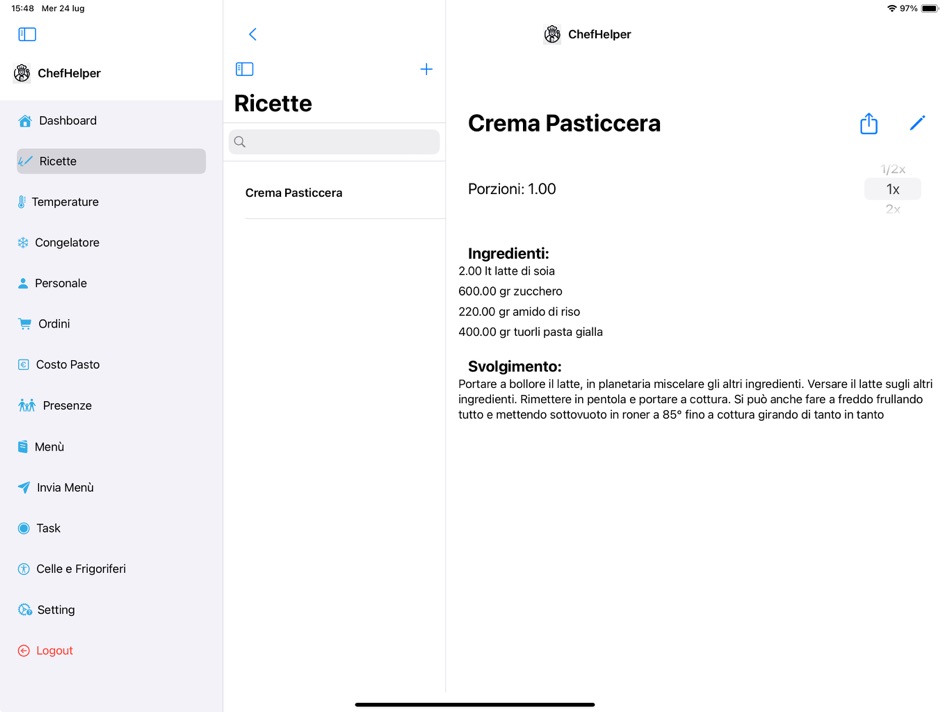 #4. Chefhelper (iOS) 由: Aniello Guida