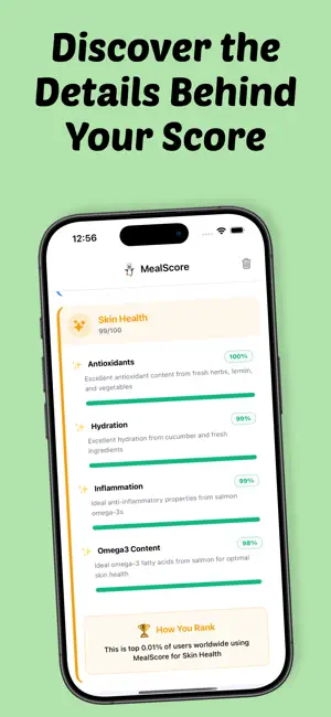 MealScore - AI Food Insights screenshot 4