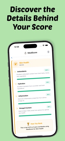 MealScore - AI Food Insights screenshot