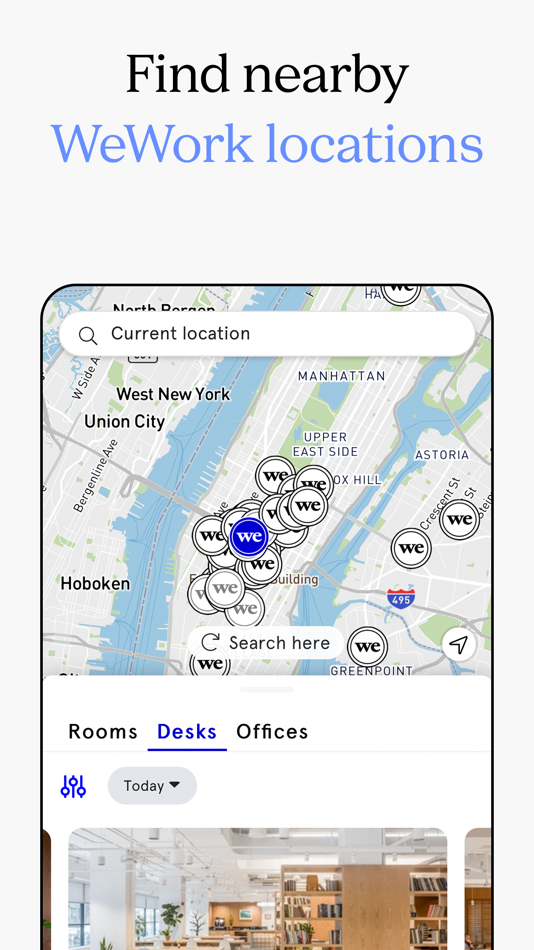 #2. WeWork: Flexible Workspace (iOS) 由: WeWork Companies, Inc.