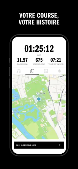 Capture d'écran de Adidas Running: Sport Tracker sur iPhone 1