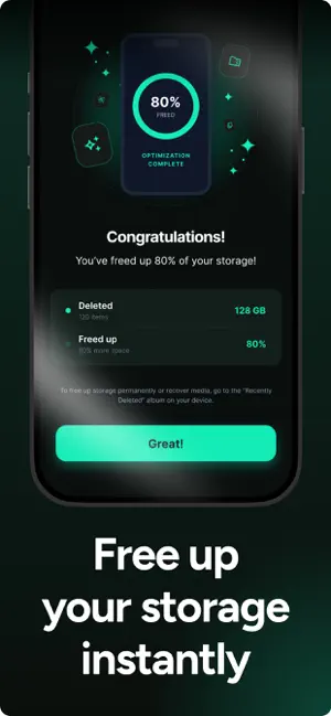 AI Cleaner - Storage Manager iPhone screenshot 2
