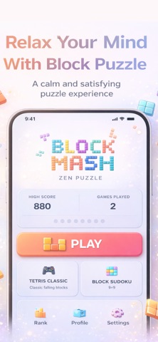 Block Mash - Zen Puzzle Screenshot 1 of 5