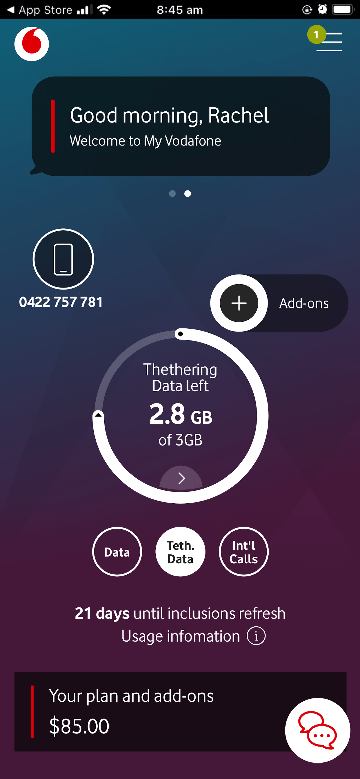 My Vodafone Australia