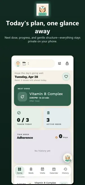 Remidi: Medicine Tracker screenshot 2