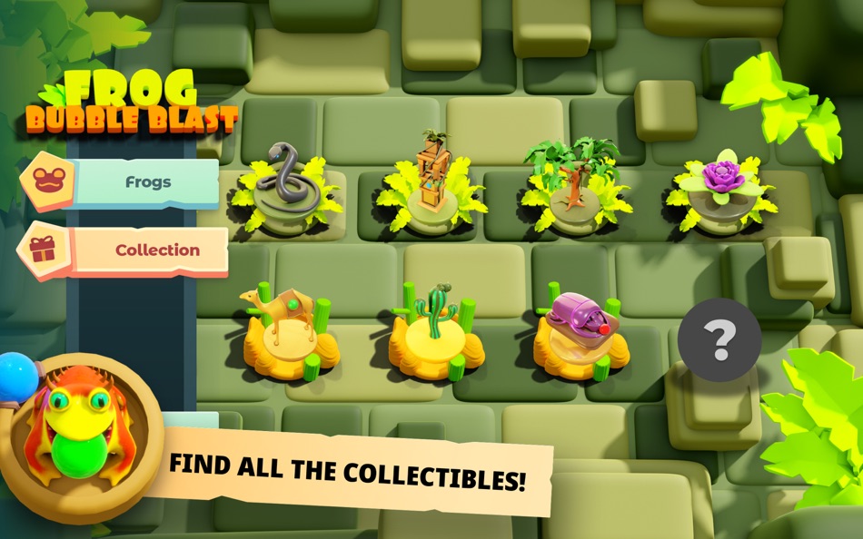 #3. Frog Bubble Blast: Match & Pop (macOS) 由: Virplay, TOO