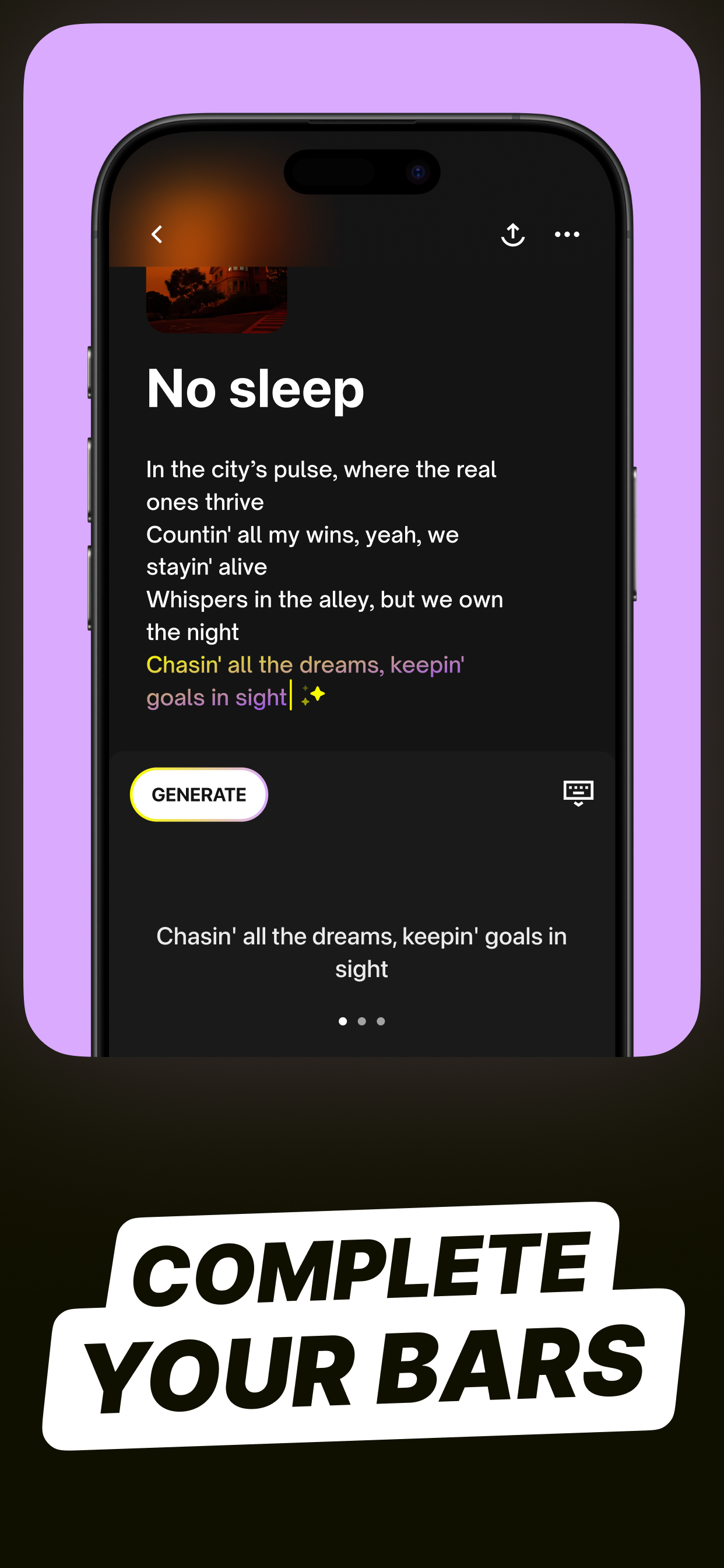 Lyric Studio - Rap Rhyme Maker screenshot 6