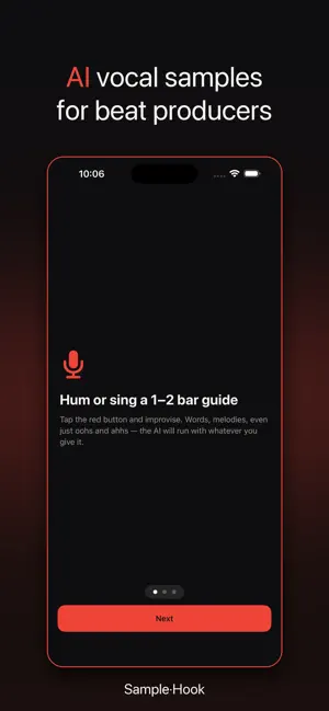SampleHook - AI Vocals screenshot 1