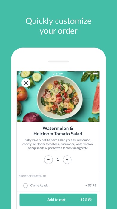 Tocaya Organica iPhone screenshot 2 - Food & Drink app