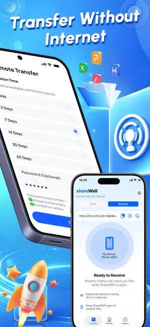ShareWell: Cross-Platform P2P screenshot 3