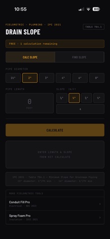 Drain Slope Pro - Plumber screenshot