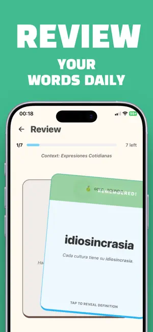 Gold List: Vocabulary Builder screenshot 3