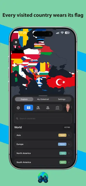 Globetrail – Visited Places screenshot 3