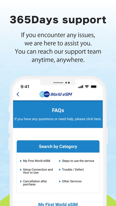 World-eSIM - Travel & Internet Screenshot