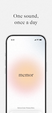 memor : Daily Sound Meditation screenshot