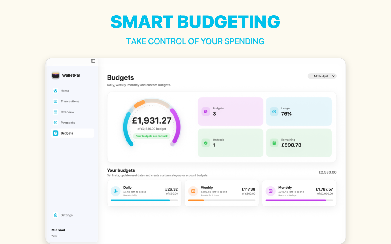 Smart Budget: WalletPal
