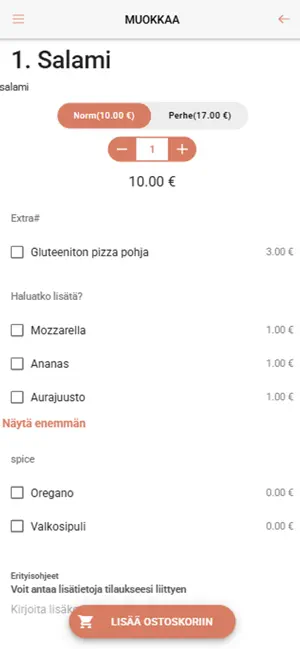 Salpagrilli screenshot 3