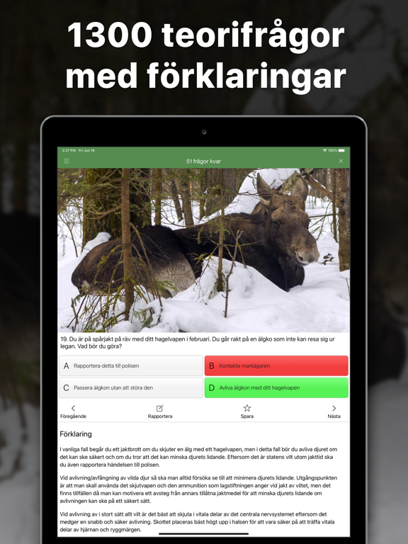 Screenshot #5 pour Jägarexamen