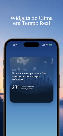 Feel: Clima Além dos Números iPhone screenshot 3