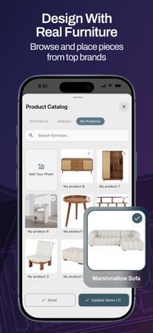 Roomsy: Room Designer iPhone screenshot