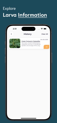 Caterpillar Identifier - CI iPhone screenshot