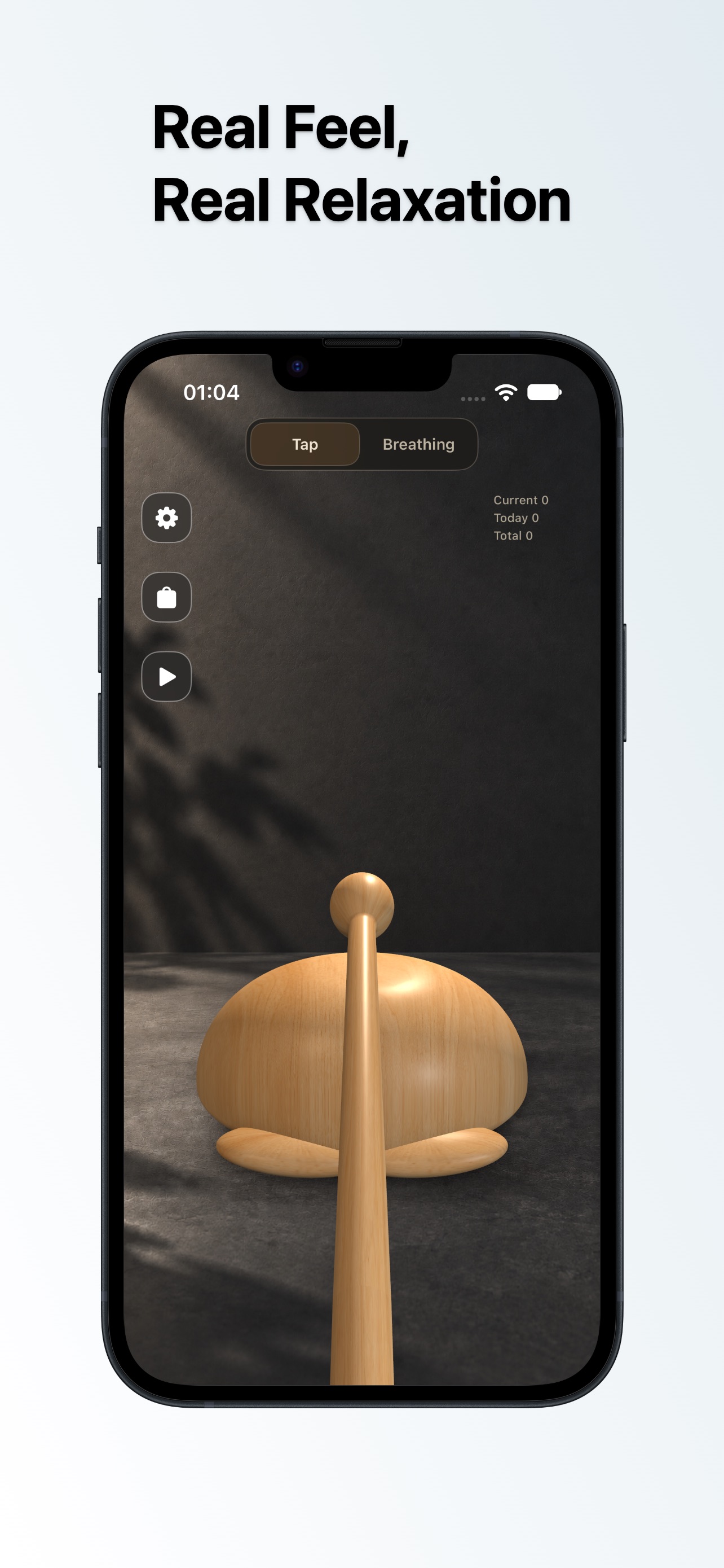Screenshot 1 of Relaxing Wooden Fish-Sleep Zen