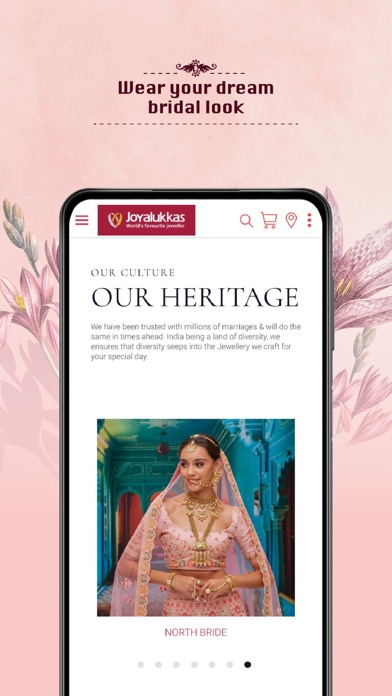 Screenshot 1 of Joyalukkas Shopping App
