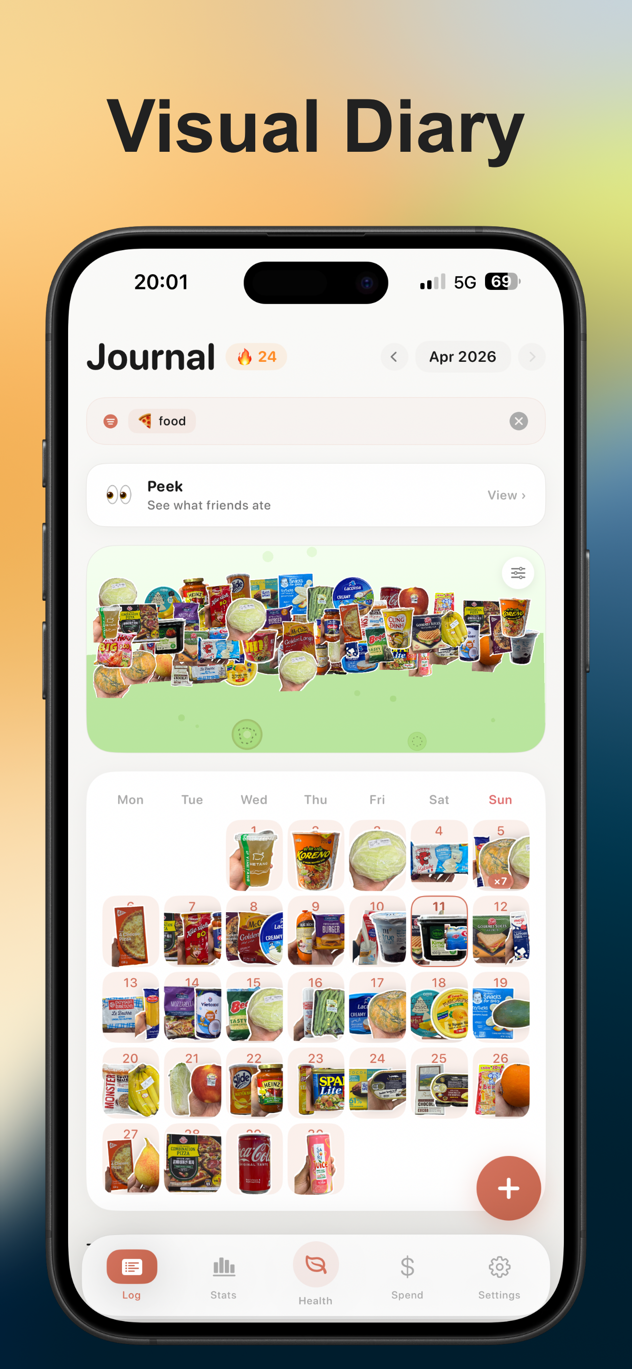 Noms - Daily Food Diary & Log