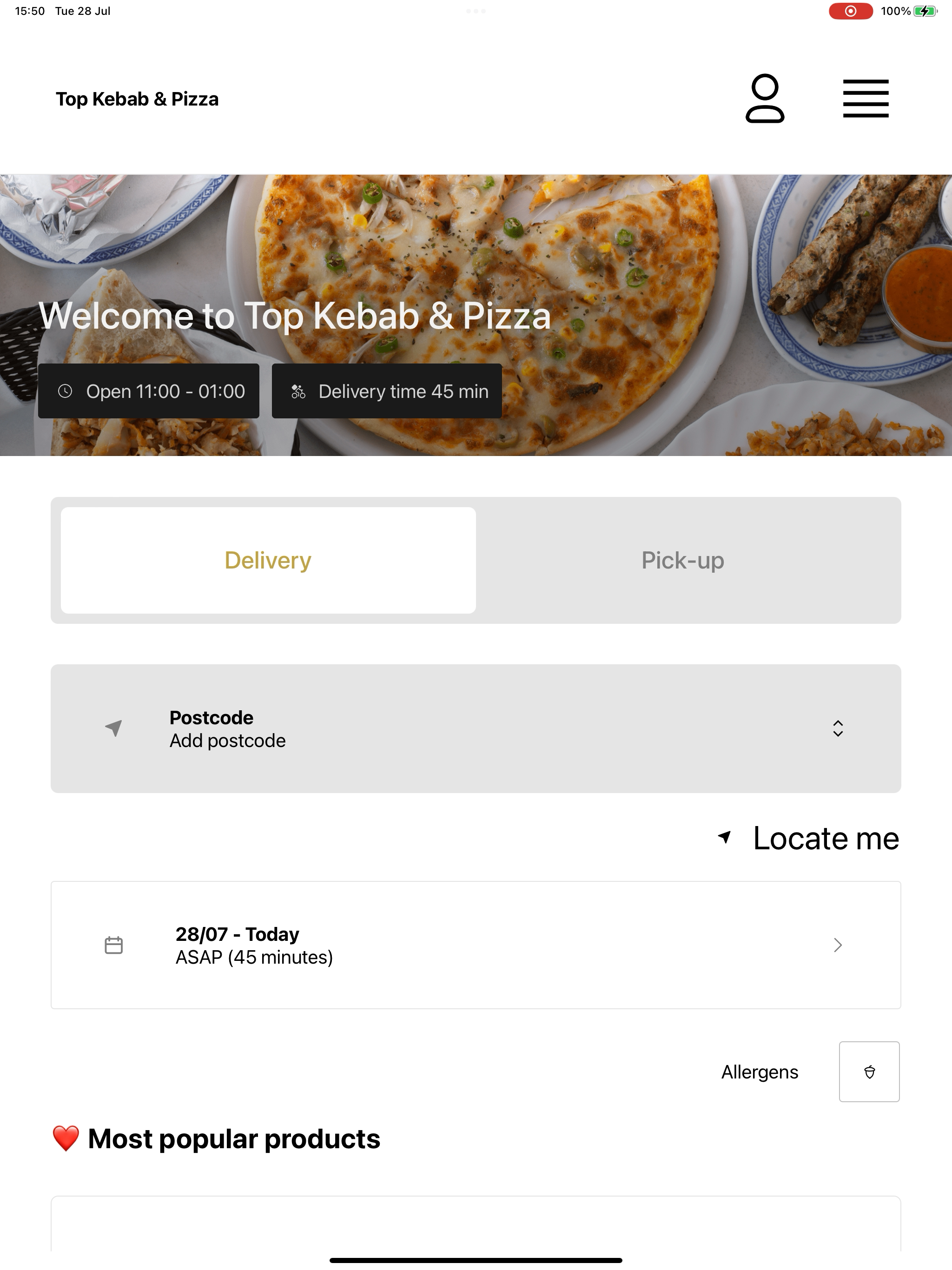 Top Kebab & Pizza screenshot 15