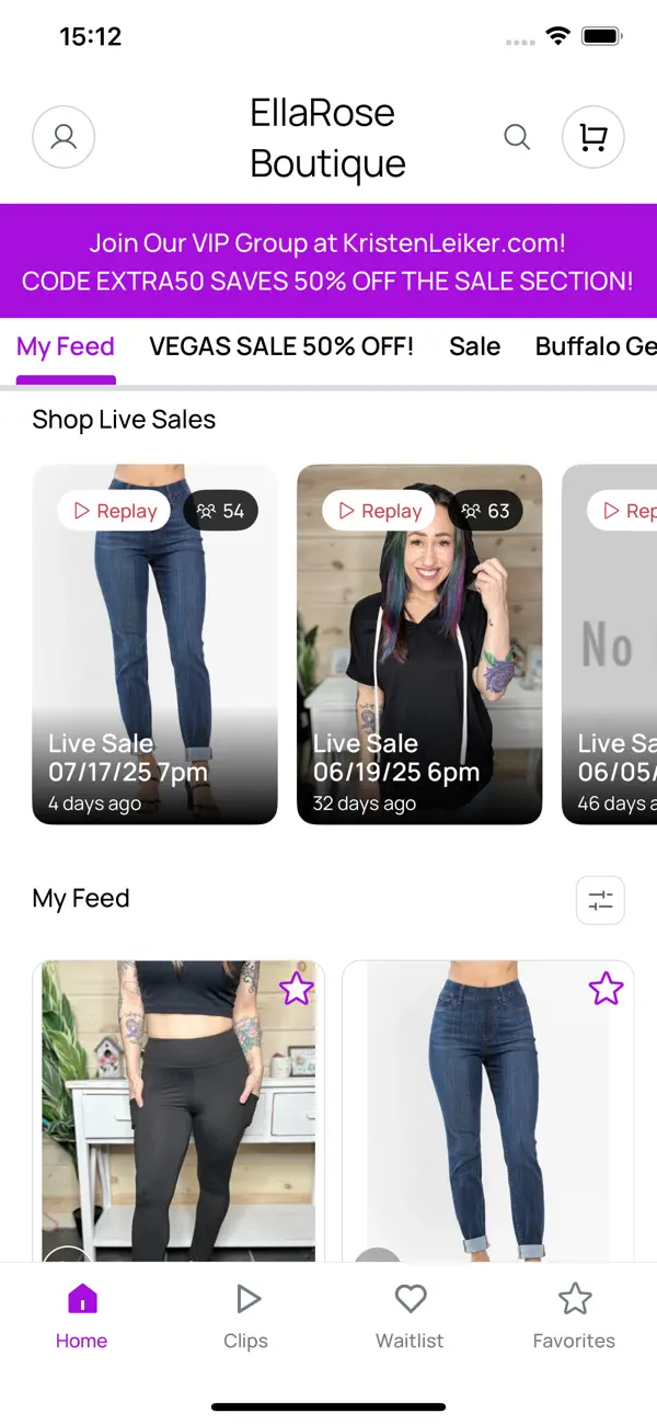 Screenshot #2 pour EllaRose Boutique